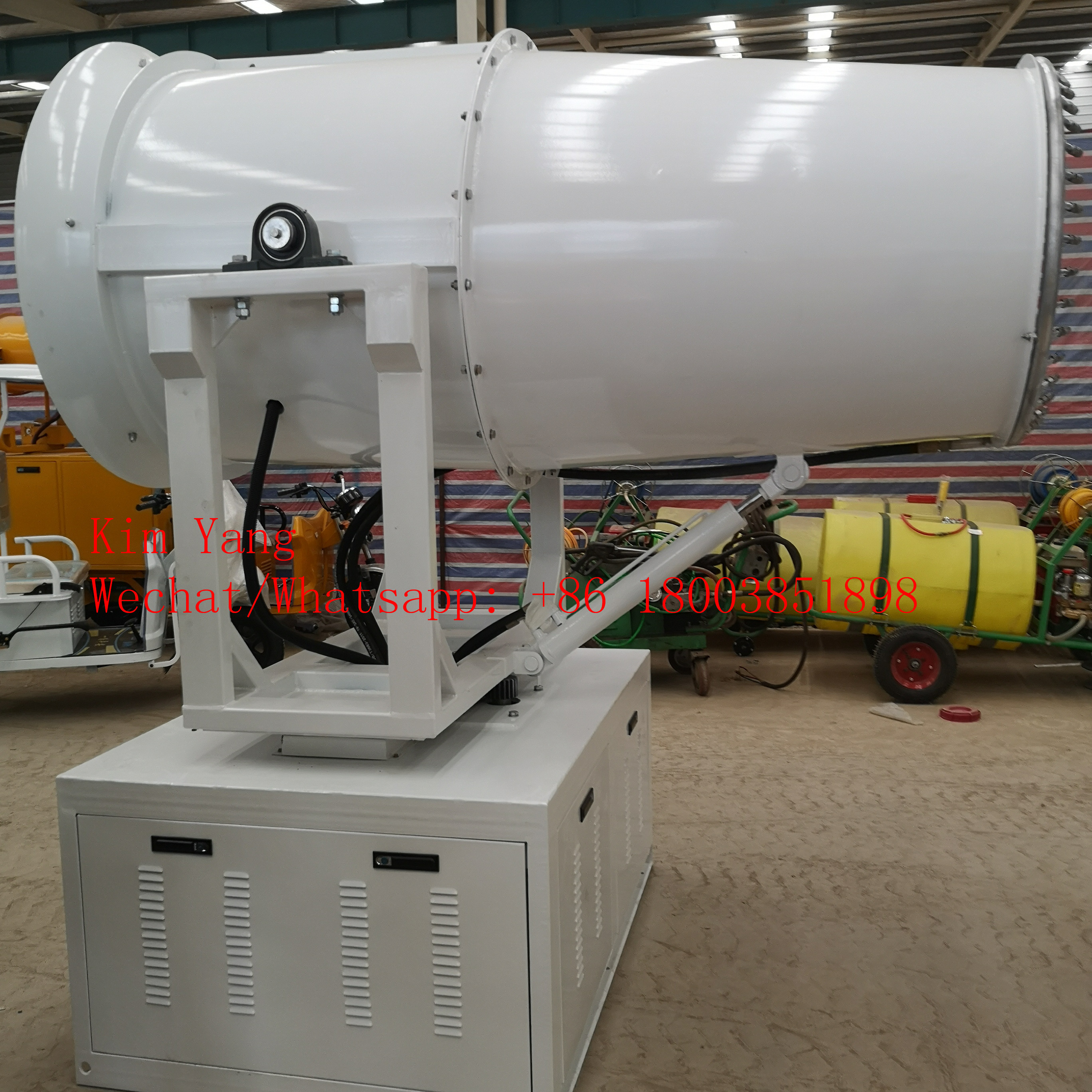 High Efficiency mist dust sprayer pump sprayer cannon water fog cannon for dust control