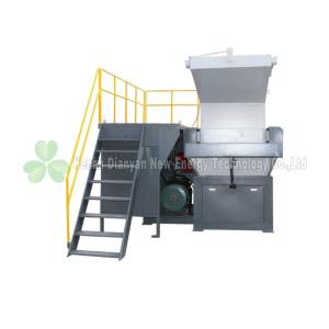 China Industrial Single Shaft Plastic Shredder , Plastic Drum Shredder Machine 300-500kg/H wholesale
