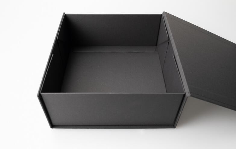 600g Foldable Jewellery Box Pink Black Red Cardboard Gift Box With Lid
