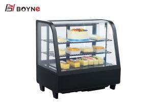 China Stainless Steel Cake Refrigerator Showcase / Bakery Display Cabinets wholesale