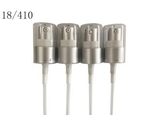 China 18/410 20/410 24/410 Cosmetic Lotion Pump Electrified Aluminum Material For Lotion Bottles wholesale