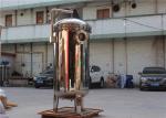 Stainless Steel Bag Filter Housing 0.1--0.4Mpa Juice Factory Water Treatment