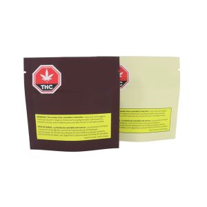 China Wholesale Airtight Mylar Weed Wrapping Bags with Glossy Matte Surface wholesale