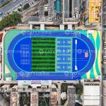UV Resistance IAAF Approved 400M Standard Durable Tartan Tracks Athletic Track