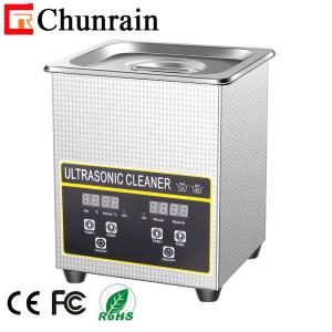 China Digital Dental Ultrasonic Cleaner , 2Liters 60Watt Jewelry Ultrasonic Cleaning Machine wholesale