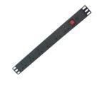 Rack Mounted 6 Way PDU Network Cabinet Accessories Double Breaker Switch