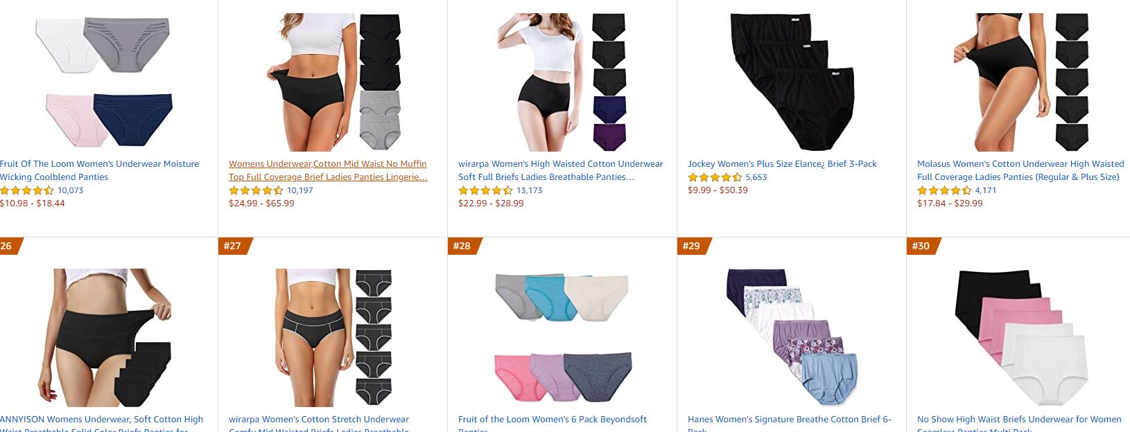 Multilayer Women Cotton Panties Antileak Quickdrying ODM Acceptable