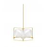 Buy cheap Modern Clover Bathroom Pendant Light Dimmable Brass Finish For Exhibition from wholesalers