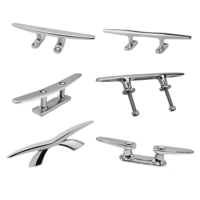Stainless Steel 316 Marine Dock Folding Cleat with Other Accessories