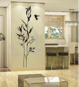 China Large Wall Flower Stickers G183 / Decorative Wall Stickers wholesale