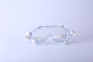 China Transparent Glass Medical Protective Goggles JR Safety PVC wholesale