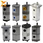 Excavator Double Bomba De Carga Hydraul Charge Pump High Pressure Hydraulic Gear