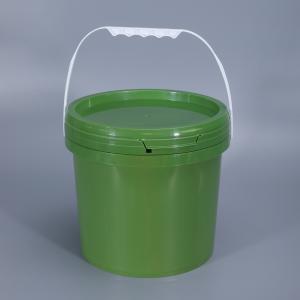 China Household Kitchen Pet Food Storage Bucket 5L Capacity with Pull-Ring Cap PP Plastic wholesale