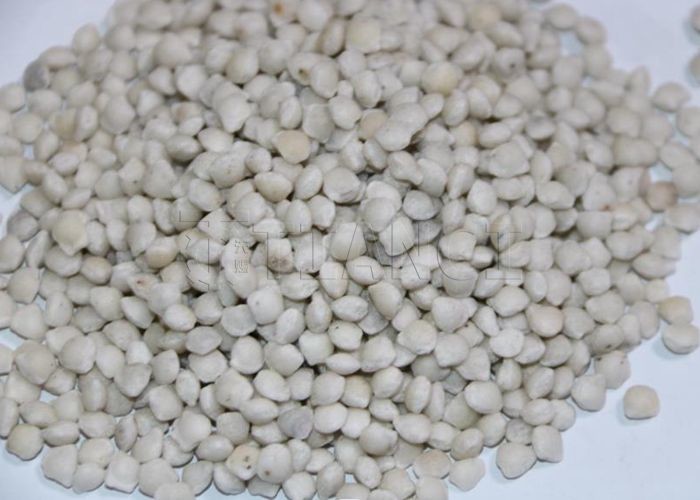 Irregular Particles Ammonium Sulfate Granules Double Roll Extrusion Granulator
