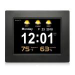 800x600 Digital Calendar Clock 5V 1A Greeting Card Folder
