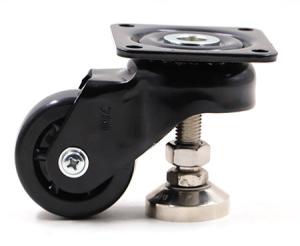 China Heavy Duty Retractable 50MM Universal Caster Wheels 140kg wholesale