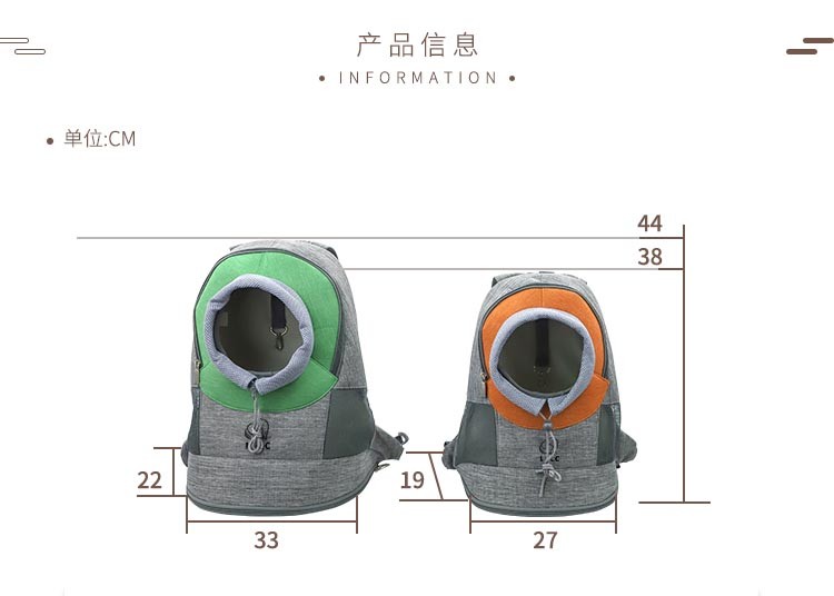 Outdoor Breathable Pet Carrier Travel Bag For Cats And Dogs