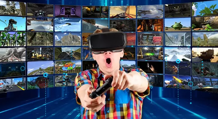 Big Eye Virtual Reality VR Pod 9D Cinema Game Machine with 6Dof Motion Electric Platform