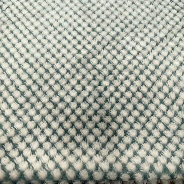 New Arrive Soft 100 Polyester Cotton Jacquard Fleece Fabric for Shoes Men Womens Clothing Blankets for Winter