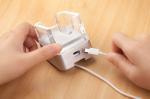COMER transparent Acrylic Phone Display Stand security alarm mobile phone