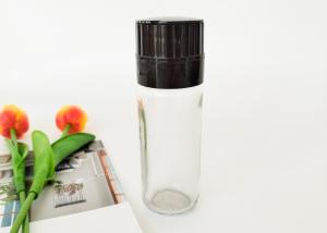 China Clear Plastic Pepper Grinders Plastic Grinder Glass Jars 100ml Capacity wholesale