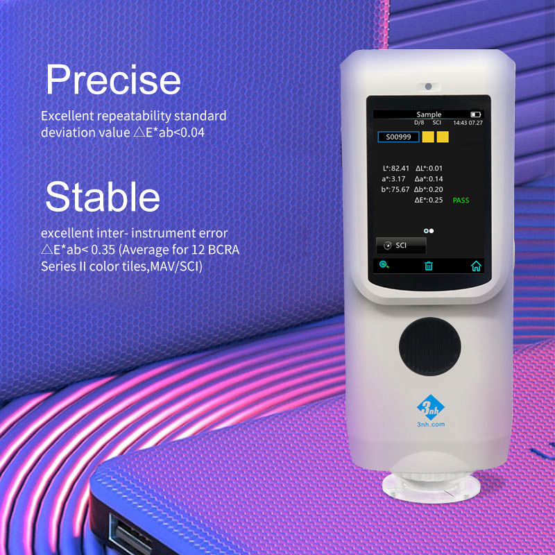 3nh 400 - 700nm Color Spectrophotometer With APP Software