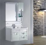 80 X48/cm PVC bathroom cabinet / wall cabinet / hung cabinet / white color for