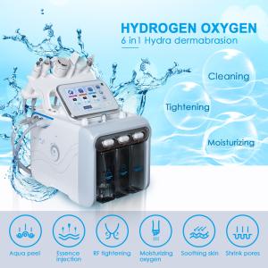 China 2018 hottest facial cleaning machine Nubway 6 handle skin whitening shrink pores hydro dermabrasion machine big sale wholesale
