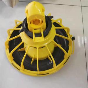 China Black Yellow Poultry Feeders 2L Feed Pans For Chickens wholesale