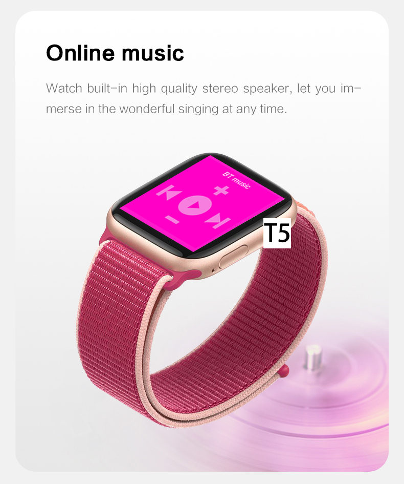Womens Waterproof Smartwatch Fitness Tracker I Touch 90mAh FR8016H