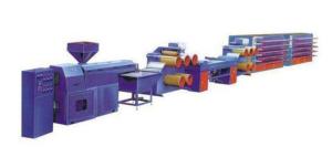 China PP / HDPE Woven Bags Flat Yarn Extrusion Line , Flat Film Stretching Line wholesale