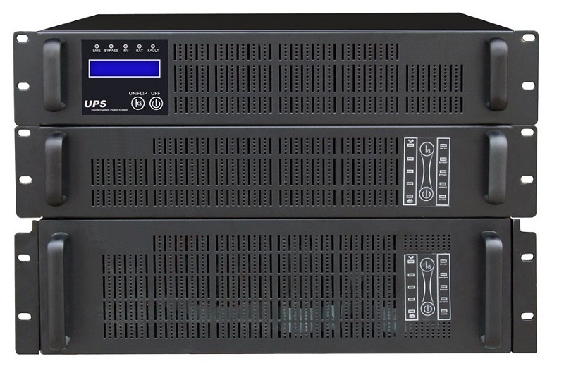 1U Rack Mountable High Frequency Online UPS With Overload And Short Circuit Protection