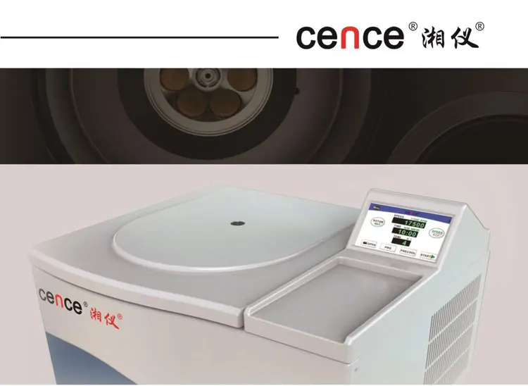 Refrigerated Ultra Centrifuge Machine With 6x50ml Fixed Angle Rotor Max Speed 15000rpm