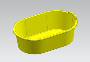 China Impact Resistanc One Shot Rotomolding Molds For Plastic Basin wholesale