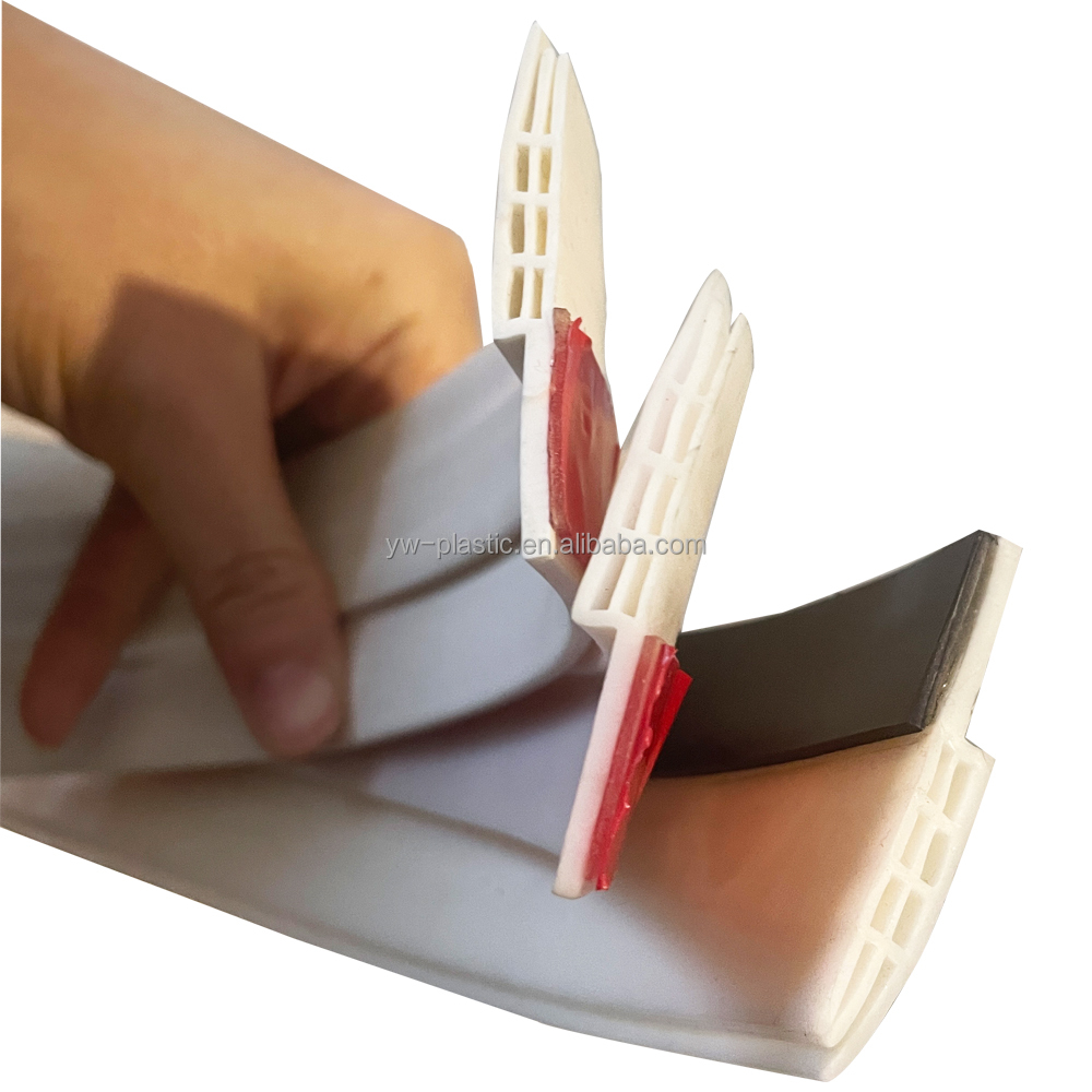 Black Silicone Door Weather Stripping Door Draft Stopper with Material Sample 5-7days