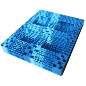 China Economical Lightweight Plastic Pallets Blue Injection Moulded Pallets wholesale