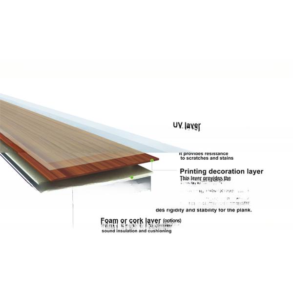 Thickness Below 10mm Hot Oak Vinyl Wood Laminate Flooring 4mm SPC Vinyl Flooring