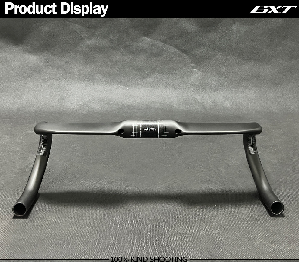 Aero Shaping Carbon Fiber Handlebar 400/420/440mm Drop Bar For Road Bicycle