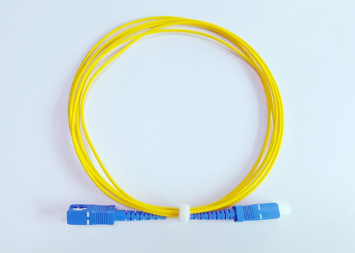 LSZH 2.0mm Ftth Simplex Fiber Optic Patch Cord SC UPC