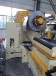 Material Rack Sheet Metal Decoiler Linearizer , Steel Coil Straightener
