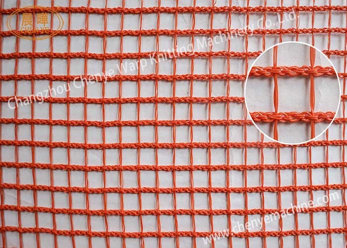 Single Needle Bar RSP Knotless Fish Net Making Machine