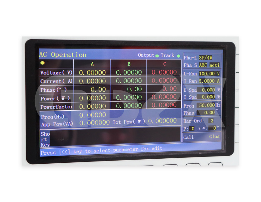 Multifunctional Electrical Power Calibrator AC/DC Digital 3 Phase Standard Meter