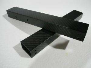 China Square 3 k Rectangular carbon fiber tube high strength wholesale