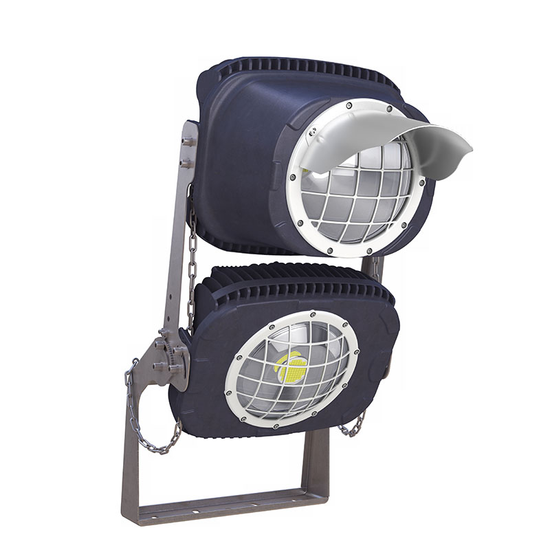 6000K 130000lm LED Outdoor Sports Lighting 1000W High Output Flood Light Waterproof