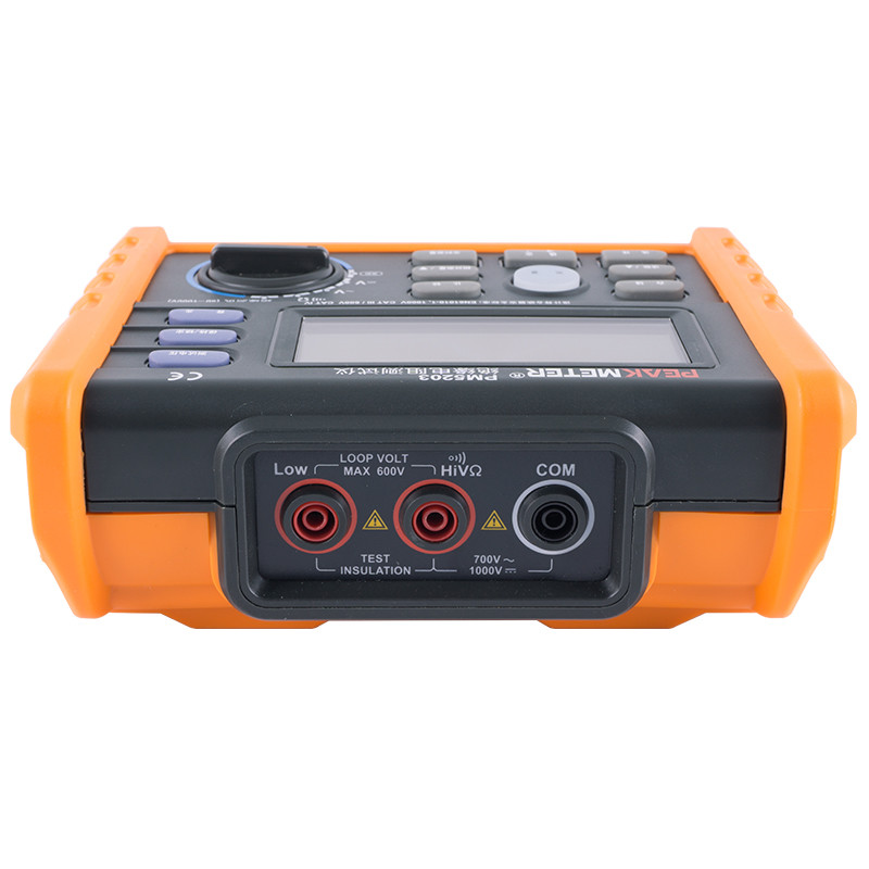 1000V DC Voltage Digital Insulation Tester 100GOhm Max Auto Calculate PI And DAR