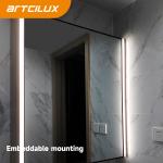 LED Cabinet Strip Light Surface Mounted For Bathroom With 110-190lm