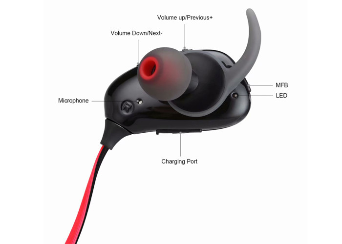 OEM Sport Bluetooth Headset Colorful Wireless In Ear Headphones With Mic