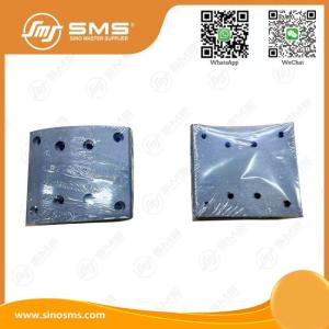 China Truck Brake Lining WG4075450160 HOWO Truck Parts Truck Brake Liner wholesale