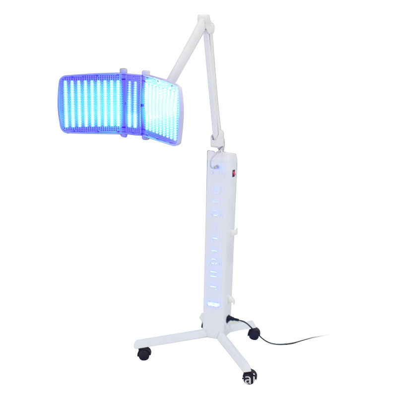 Cold Laser Oxygen Facial Treatment Machine Blue PDT Led Therapy Beauty Equipment