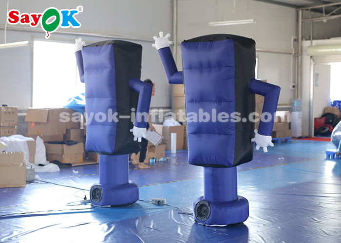 Promotion Inflatable Cartoon Characters 2m Traffic Light Model CE